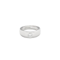 Dome Solo Ring Silber