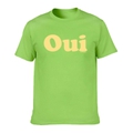 Oui Logo T-Shirt Hellgrün