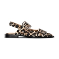 Buckle Ballerina Leopard