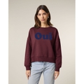 Oui Sweater Alma Burgundy