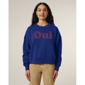 Oui Alma Sweater Worker Blue