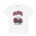 Cherry Relaxed T-Shirt White