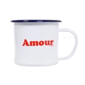 Amour Emaille Tasse