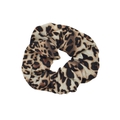 Animal Scrunchie Leo Beige