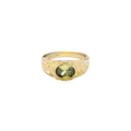 Aura Ring Peridot Vergoldet