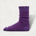 Baby Alpaca Socken Purple