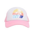 Beach Club Trucker Cap Pink