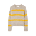 Bymi Pullover Misty Striped Jam