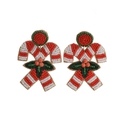 Candy Cane Ohrstecker