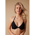 Capri Seaweed Black Bikini Top