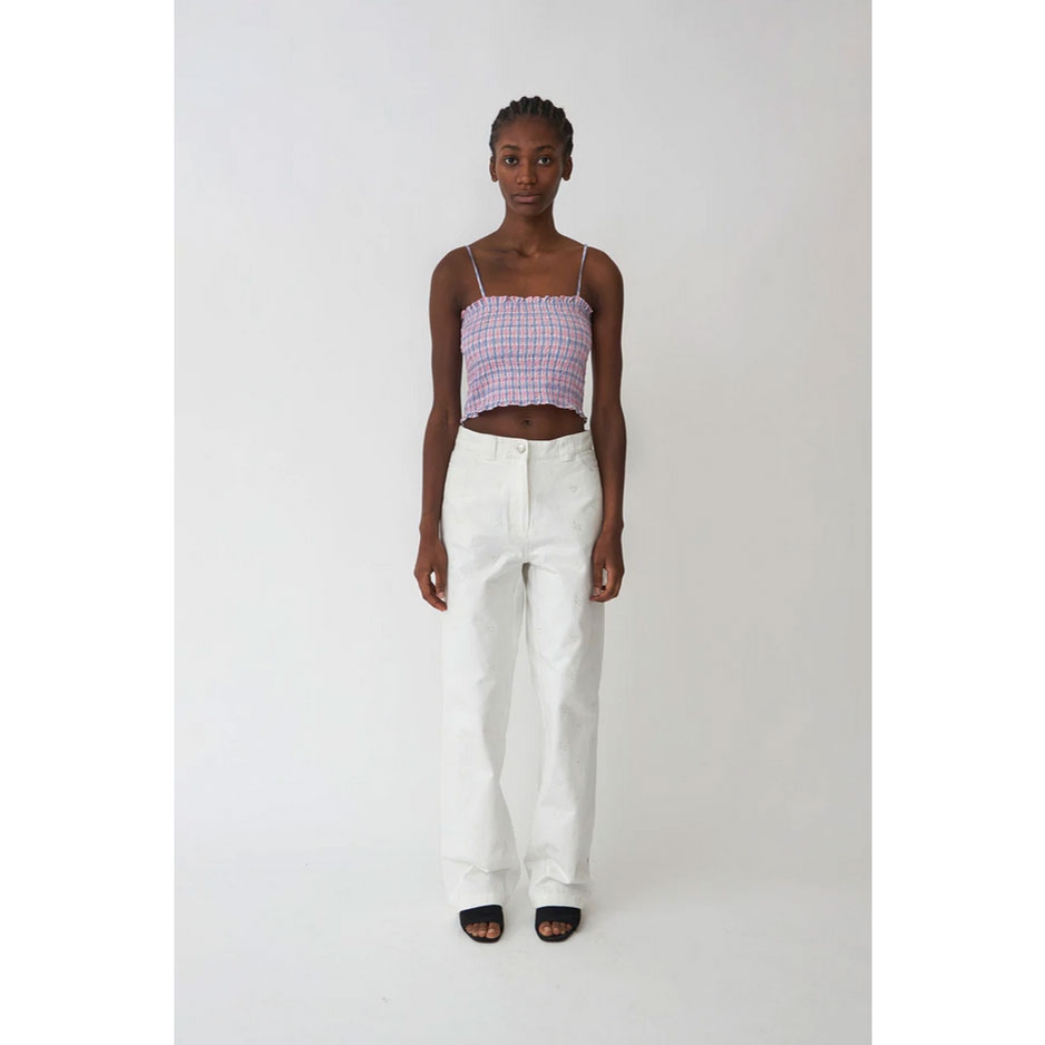 Charlotte Top Blue Pink