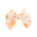 Daisy Bow Haarspange White