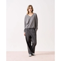 Alicia Kaschmir-Pullover Dark Heather Grey