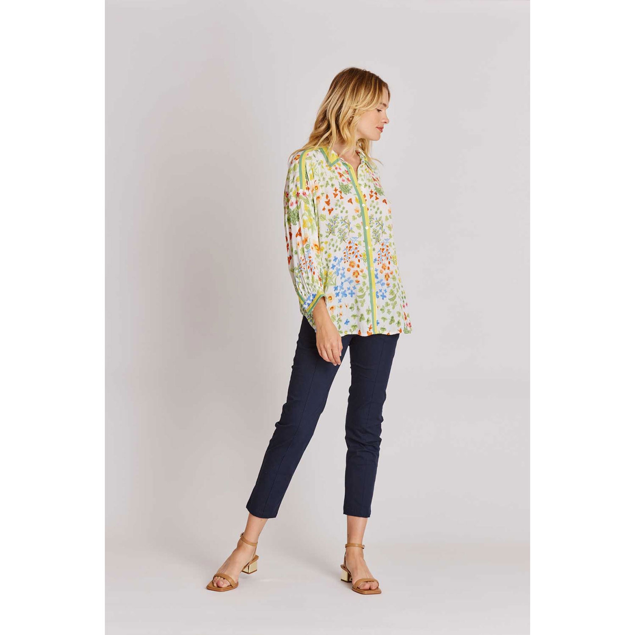 Diabolo Bluse Ecru