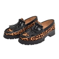 Dolores Loafer Leopard Black