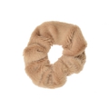 Fluffy Scrunchie Light Brown