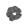 Glitter Scrunchie Silver