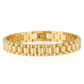 Uhrenarmband aus Edelstahl Gold