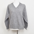 Donald Alpaca Polokragen Pullover Heather Grey