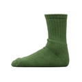 Heavyweight Pile Socken Green