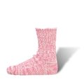 Mehrfarbige Socken Halbhoch Pink