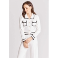 Jardin Cardigan Blanc