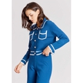 Jardin Cardigan Bleu