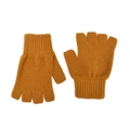 Kesik Likrali Handschuhe Mustard