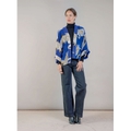 Stork Kimono Royal Blue