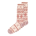 Lissy Long Socken Red Ocre