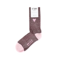 Love Socken Bordeaux/Rose