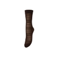 Lucretia Wola Socken Hot Fudge Brown