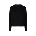 Mikala Strickpullover Black