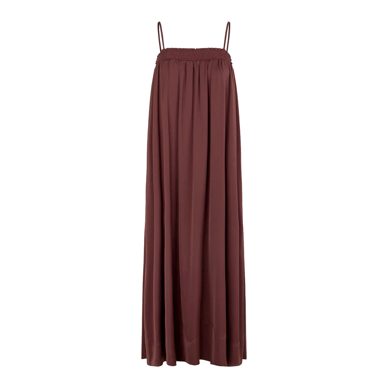 Minga Maxikleid Rum Raisin