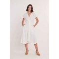 Pensee Kleid Ecru