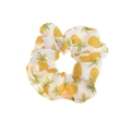 Pineapple Scrunchie White