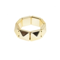 Pyramid Bangle Gold