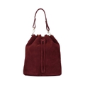 Saku Beuteltasche Suede Maroon