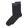 Wolle/Seide Socken Black