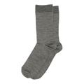 Wolle/Seide Socken Grey Melange