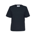 Essential Boxy T-Shirt Dark Sapphire