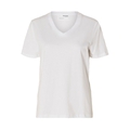 Essential V-Neck T-Shirt Bright White