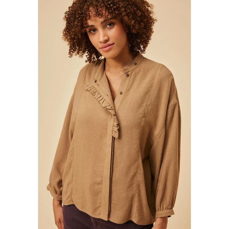 Soraya Bluse Noisette