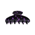 Speckle Haarklammer Petite Purple Noir