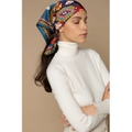 Carre Matriochka Schal Blue