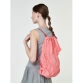 Tiered Banding Rucksack Pink