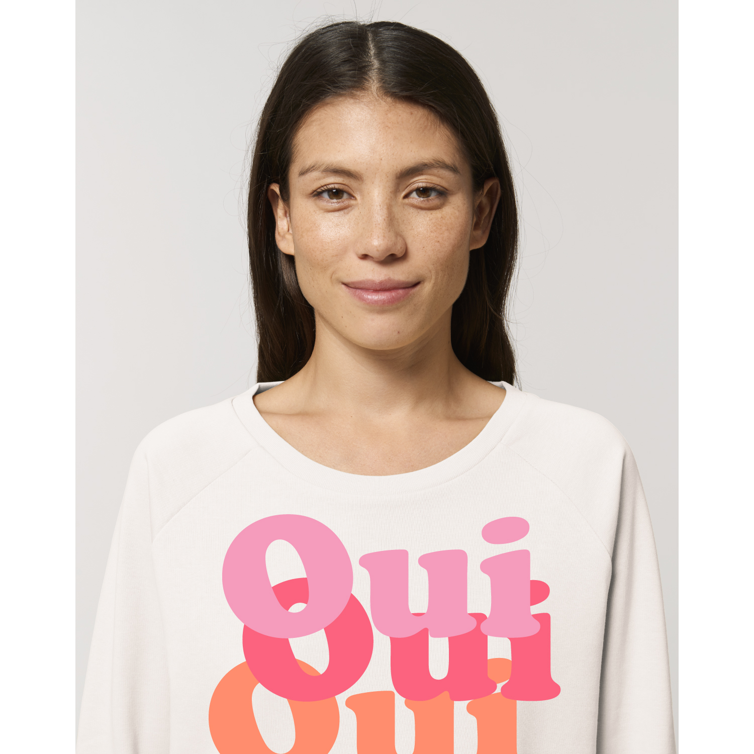 Oui Raglan Sweater limitiert Vintage Weiss von La Garçonne onyva