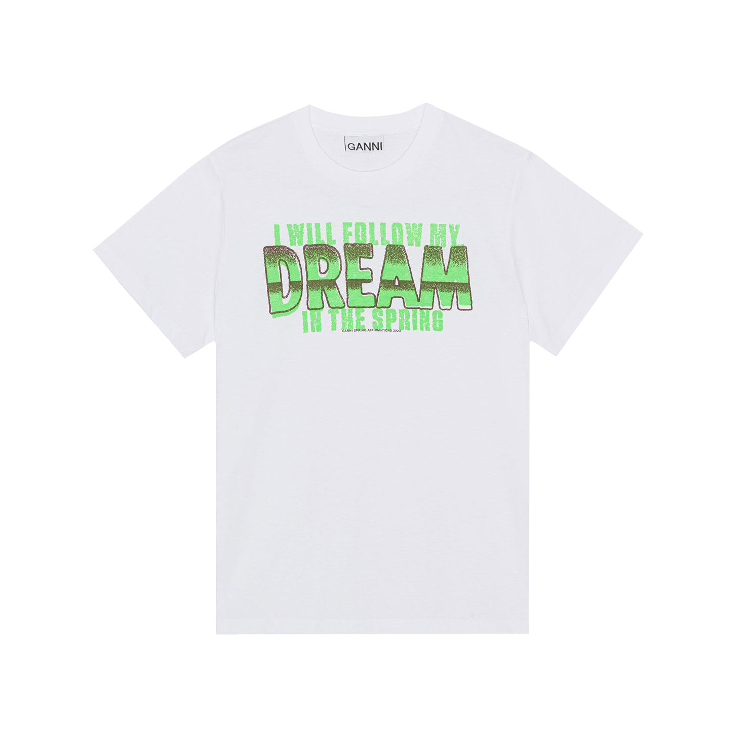 Dream T-Shirt Bright White von Onyva.ch Ganni | | Onyva