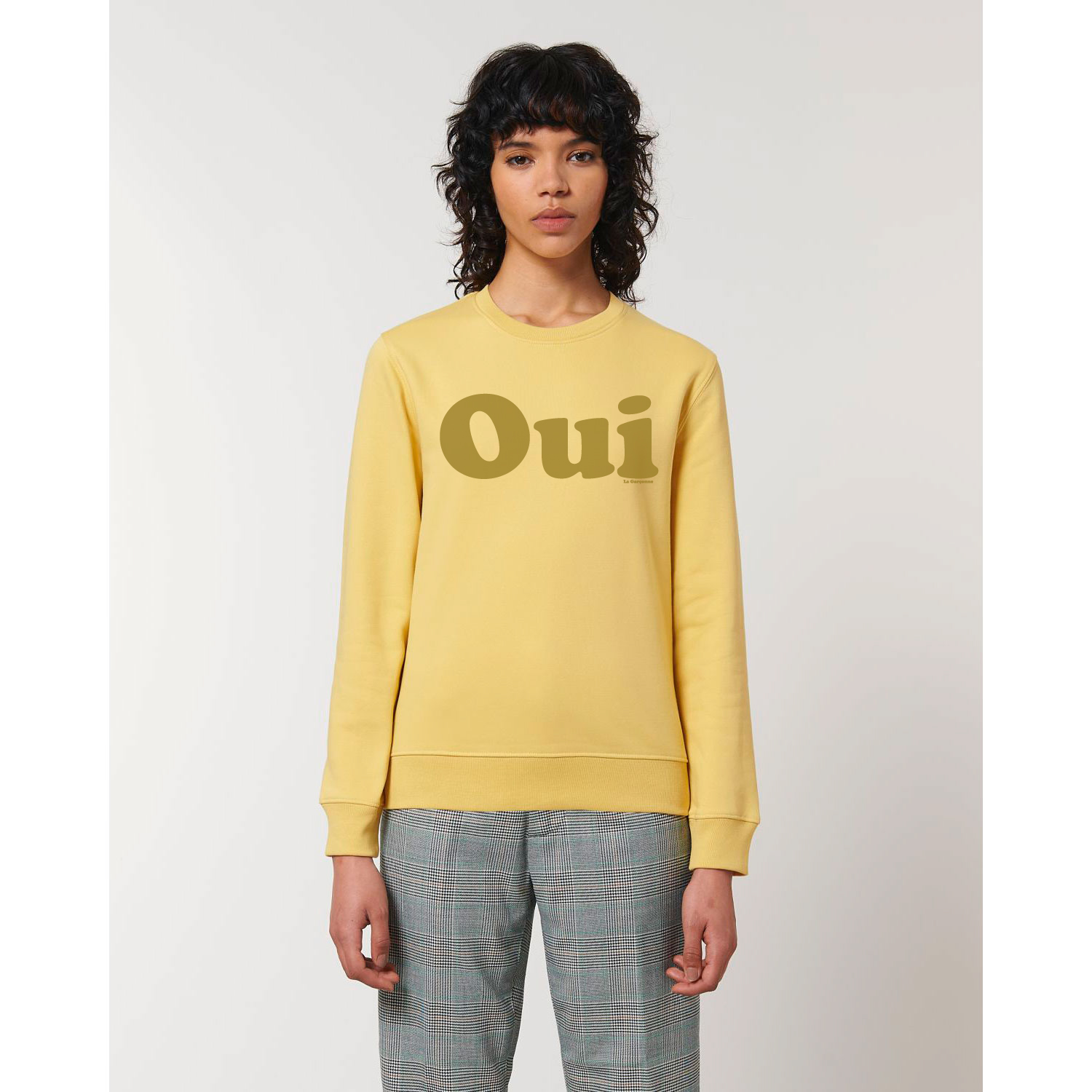 Oui Sweater Gelb von La Garçonne Onyva